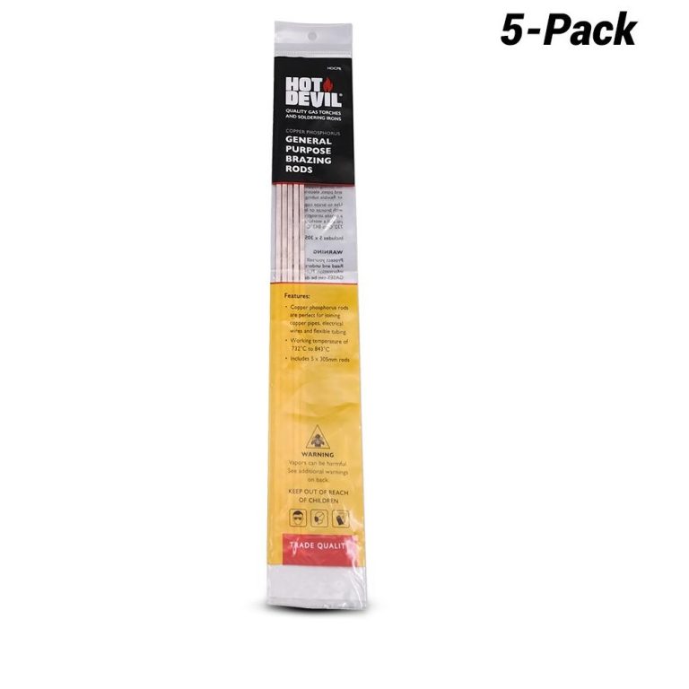 Hot Devil 5Pack General Purpose Brazing Rods HDCPR