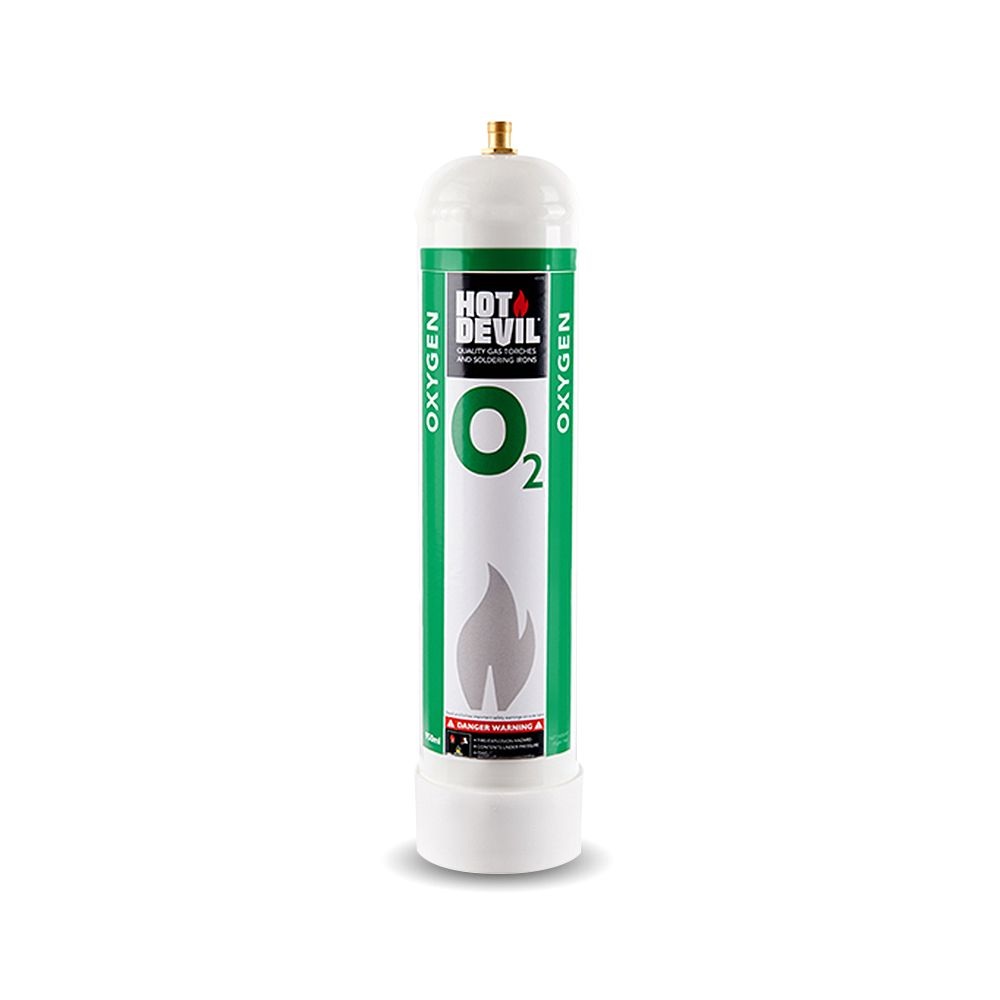 Hot Devil HDOC Oxygen Cylinder 950ml (M12 Thread) - HDOC