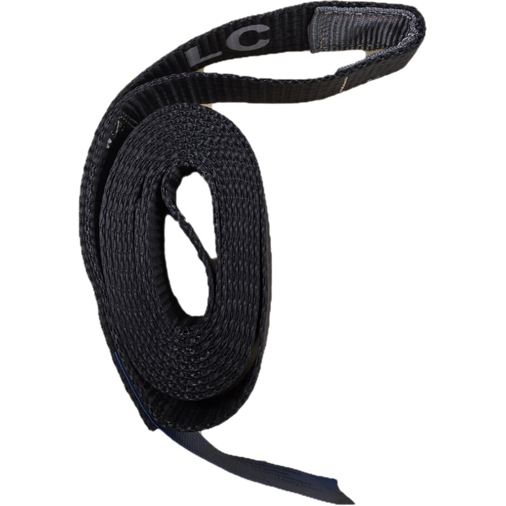 Black Quicklash Strap With Loop One End, 50mm Wide x 3Mtr LC: 2500Kg - CAR6-Black