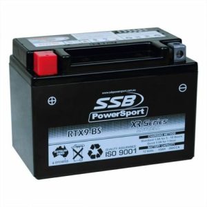 SSB 12V AGM MOTORCYCLE YTX9BS YTX9-BS HONDA YAMAHA BATTERY DRYCELL XR RTX9-BS