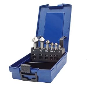 HOLEMAKER COUNTERSINK SET, 6 PIECE, 3 FLUTE 90 DEGREE, 3 - 20.5MM - STSET-01