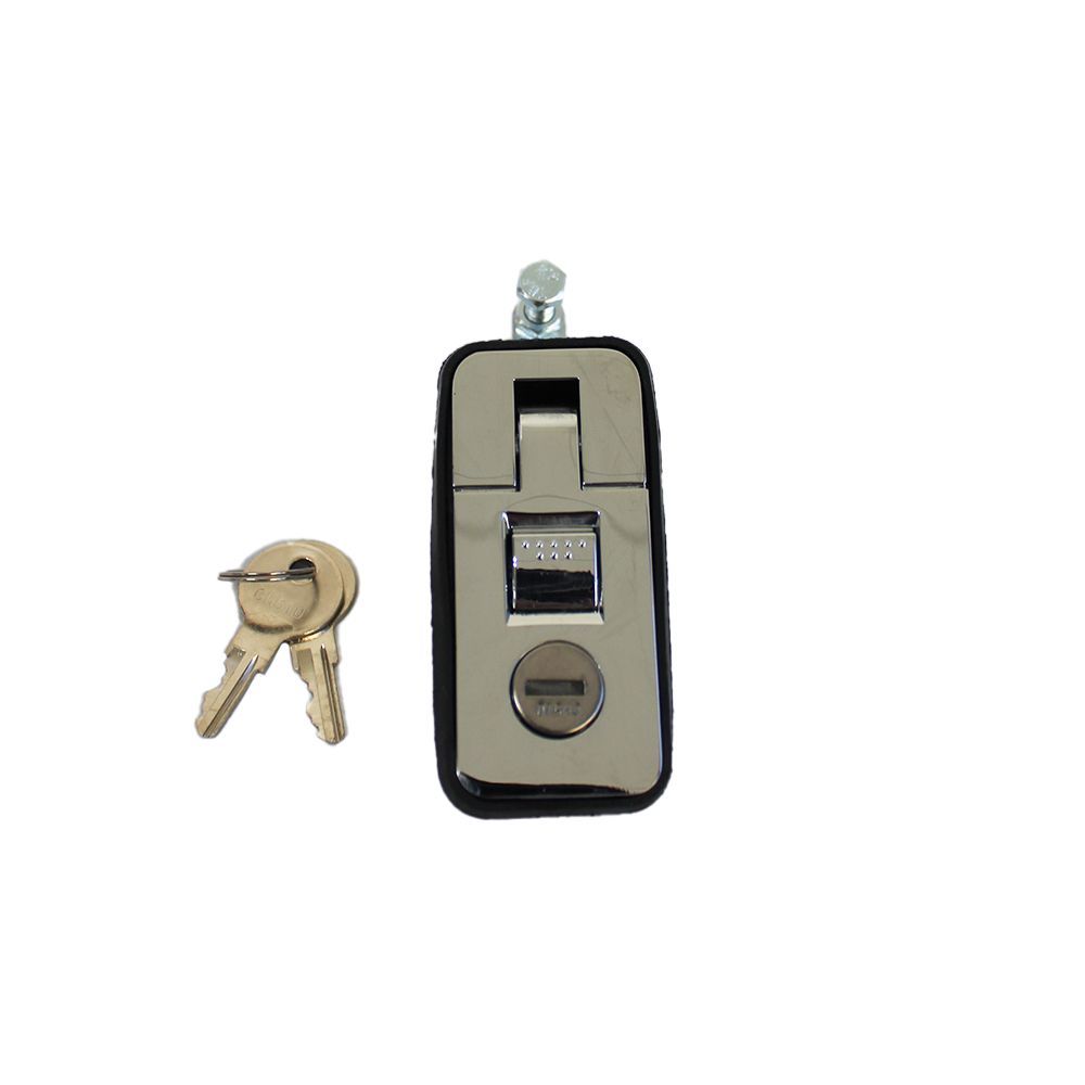 Chrome Lock with Key Small - STPCLS