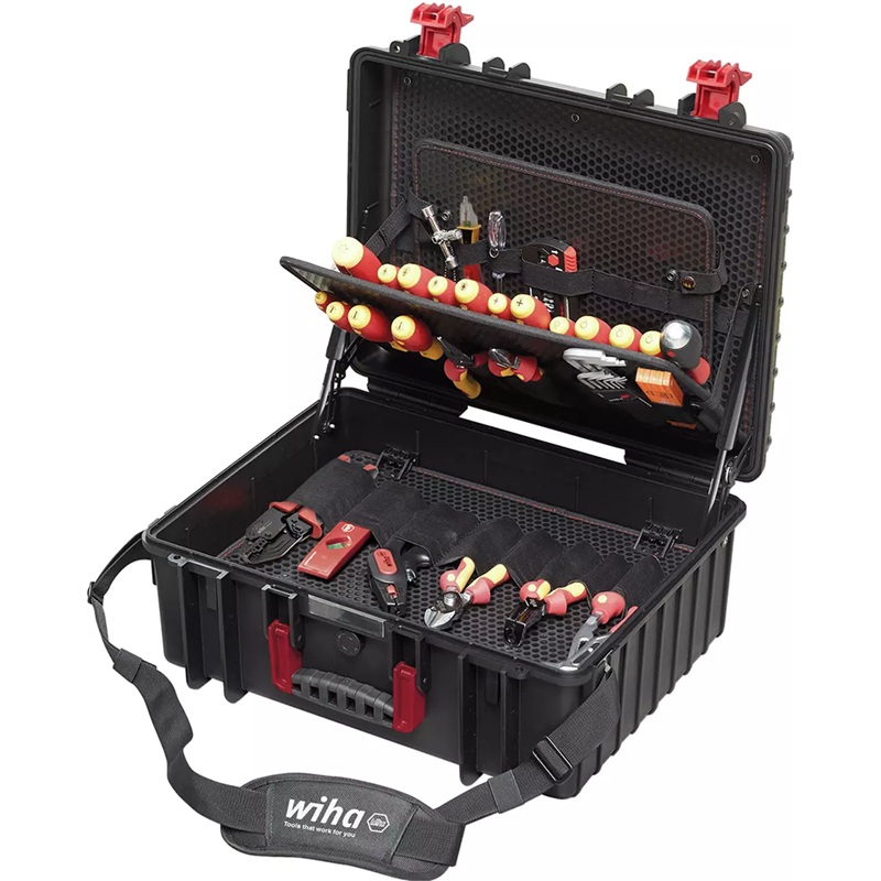 Wiha Electrician Competence XL Tool Set with Case – 81 Piece - WH-40523