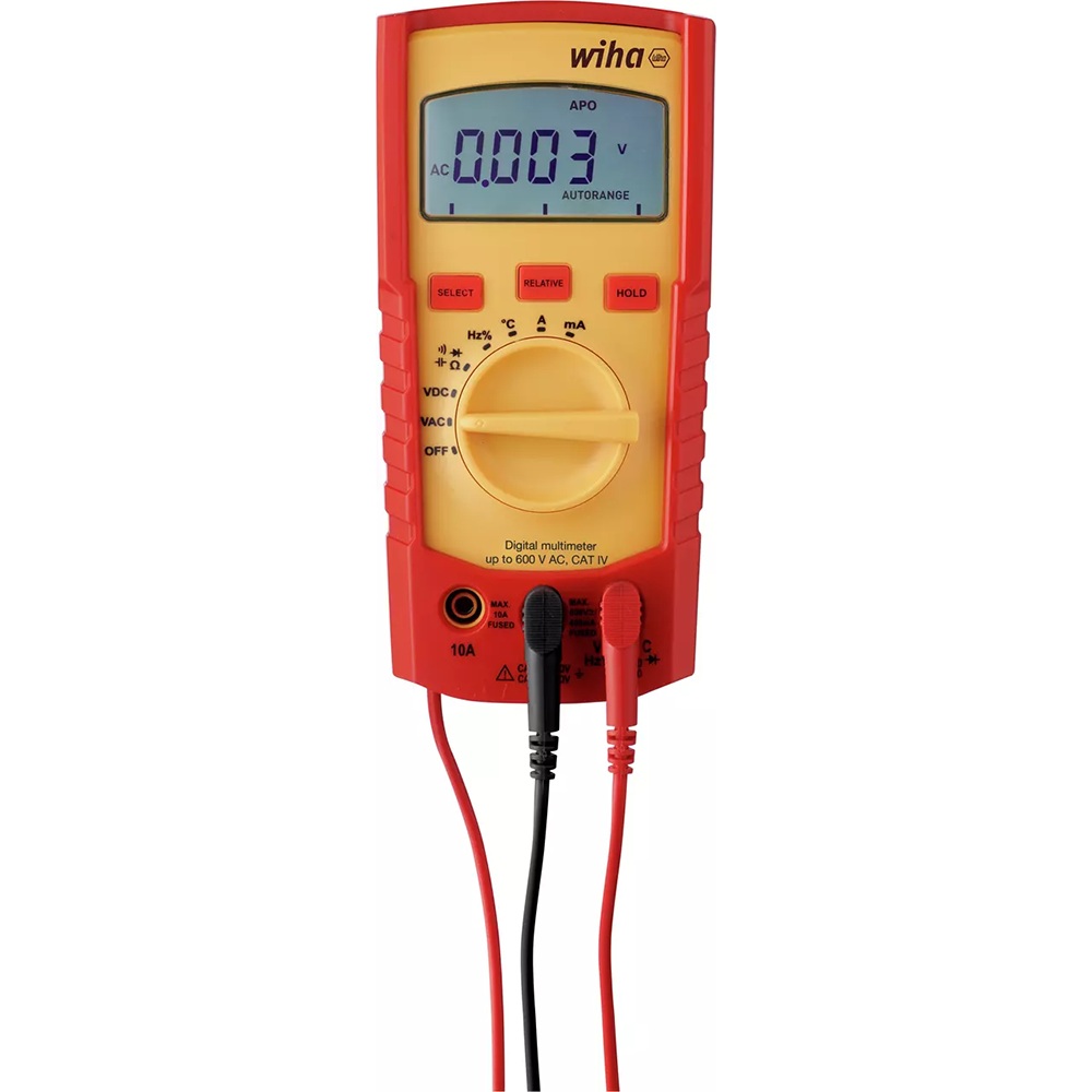 Wiha 600V AC CAT IV Digital Multimeter - WH-45218
