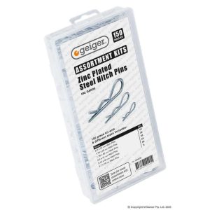 Geiger 150 Piece Zinc Plated Steel Hitch Pins - GAK05
