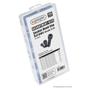 Geiger 135 Piece Socket Head Cap Screws (Grade 12.9) - GAK07
