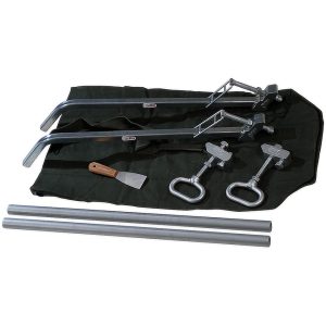 Gatic Lid Lifter Kit - GLKIT Kit Includes:- 2 x D Handle, 2 x Long Handle Lid Lifter, 2 x Roller Pipes, 1 x Scraper Knife, 1 x Carry Bag