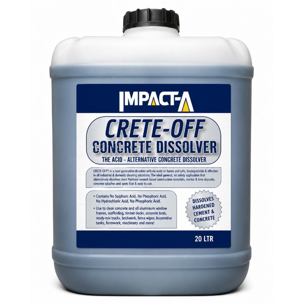 Impact-A Crete Off - Concrete Dissolver in 20LTR Drum - 10012