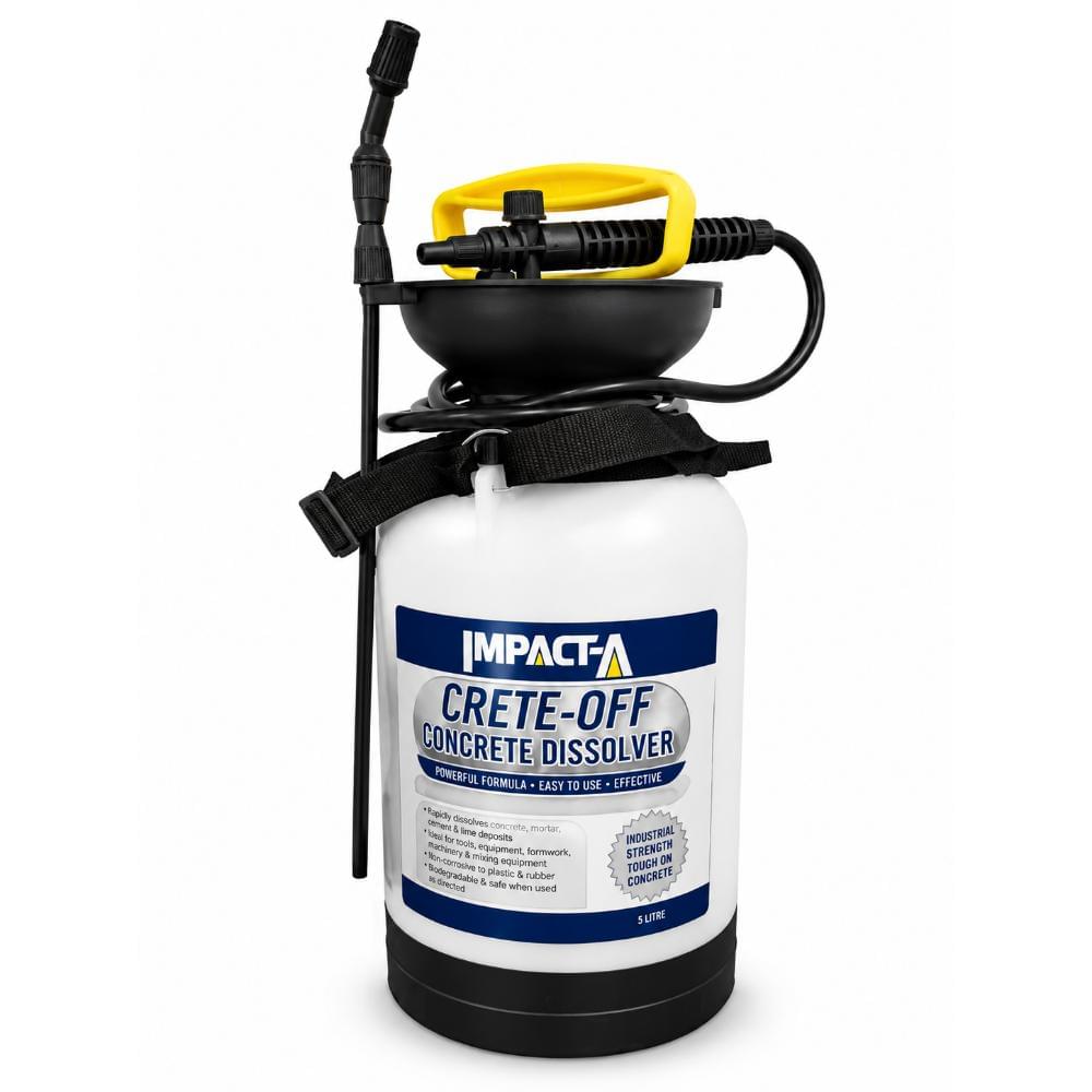 Impact-A Crete Off - Concrete Dissolver in 5LT Pressure Pack Sprayer - 11271
